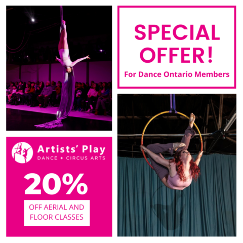 Exclusive Offer for Dance Ontario Members